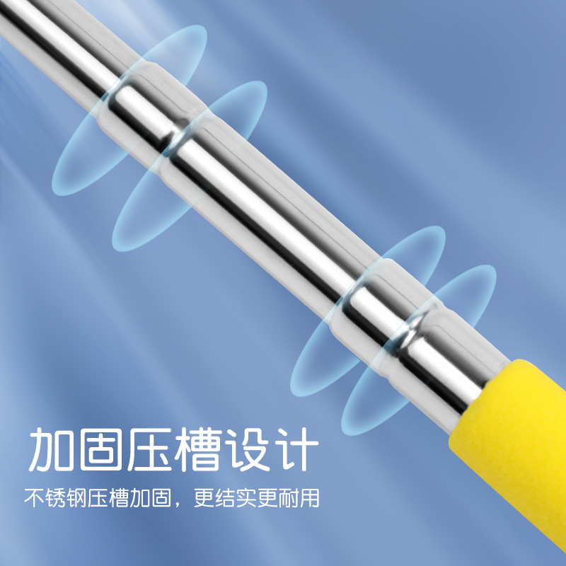 Spot Retractable Stainless Steel Baton Kidsren's Finger Reading Teaching Pointer Teacher Class Home Teaching Stick Pointer Pen