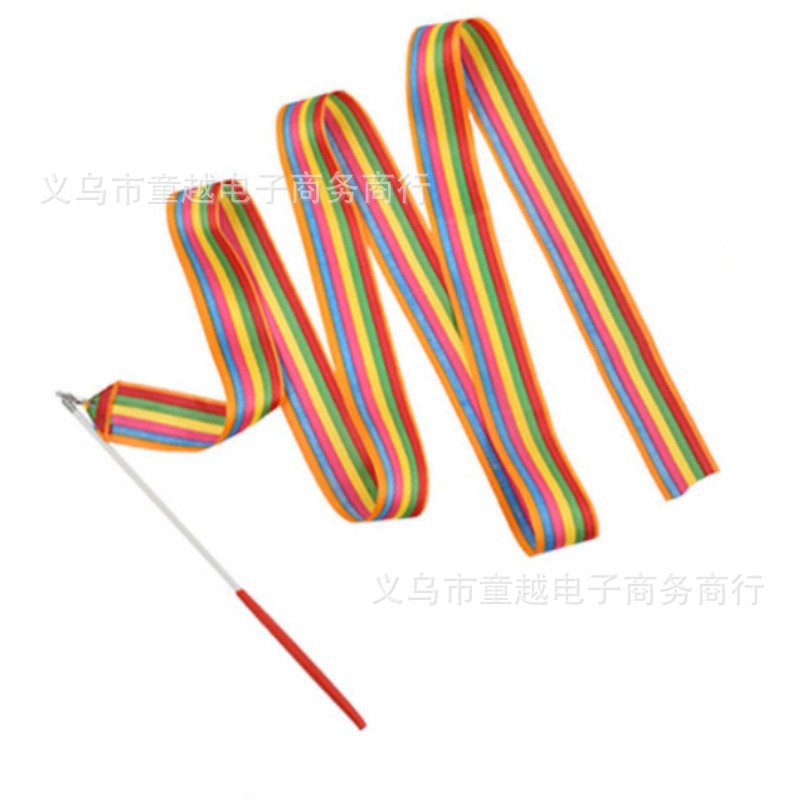2m Children's Ribbons Gymnastics Ribbons Dance Performance Props Dance Ribbons Kidsren's Toys Streamers Sports Performance