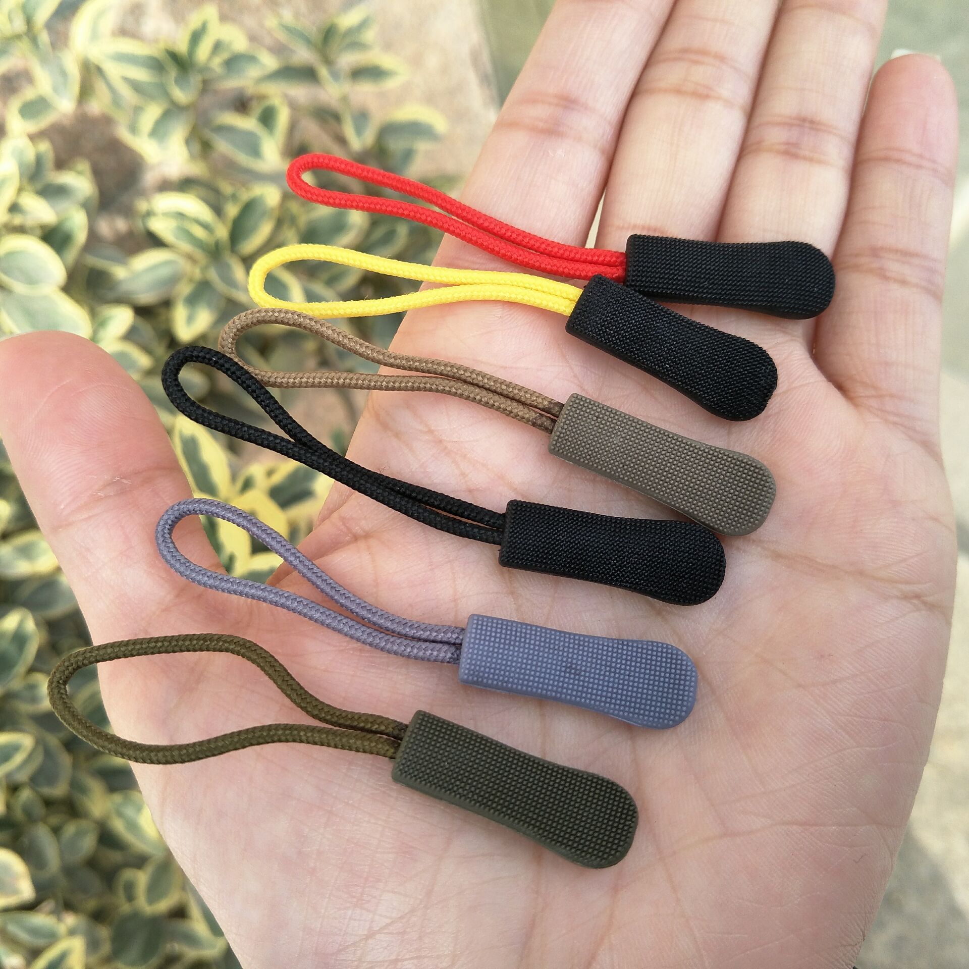 Practical A134 Anti-Slip Long Chain Tail Rope Zipper Rope/Cord Head Zipper Handle Backpack Zipper Accessories