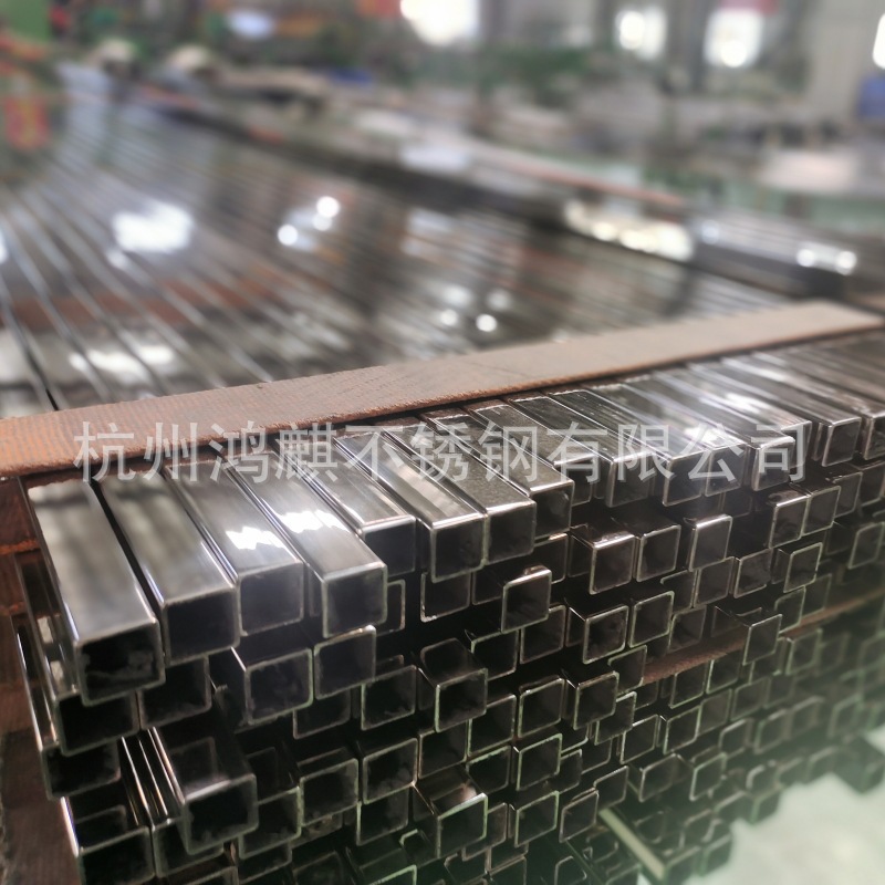 Wholesale Stainless Steel Square Tube 304 Factory Manufacturing Glossy Architectural Decoration Stainless Steel Square Tube Complete Specifications