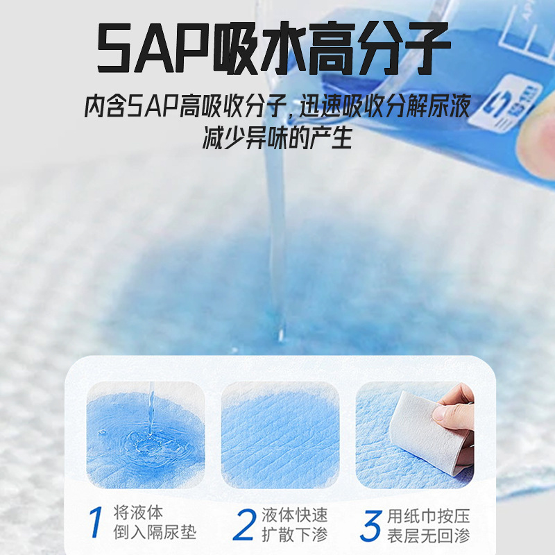 Dog Diaper Pad Thickeneded Deodorizing Pet Diaper Pad Absorbent Pad Puppy Guide to Go to the Toilet Disposable Diaper for Cats