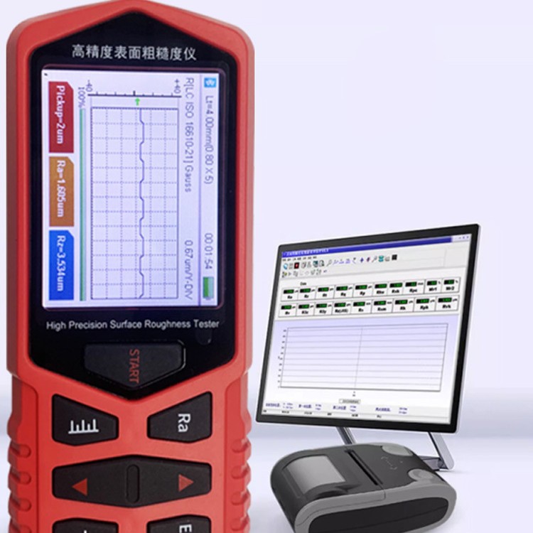 Tr230 High Precision Digital Display Surface Roughness Tester Handheld Portable Smoothness Meter Detector Tr200Pro