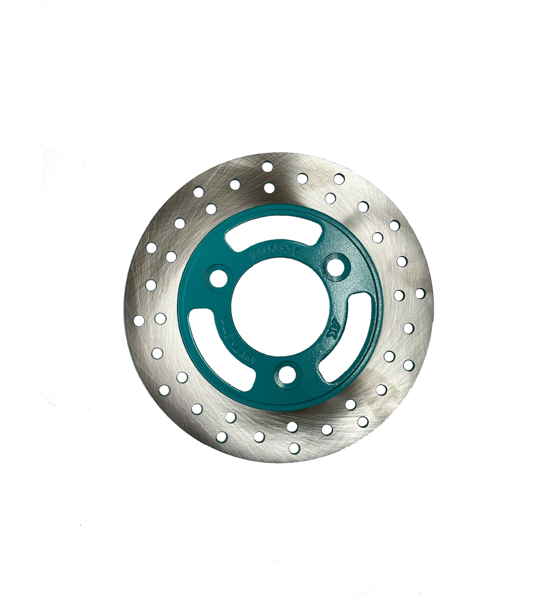 Motorcycle Battery Car Brake Disc Modified Parts Brake Disc Lake Green Non-Standard Color Custom Spray Paint Wholesale