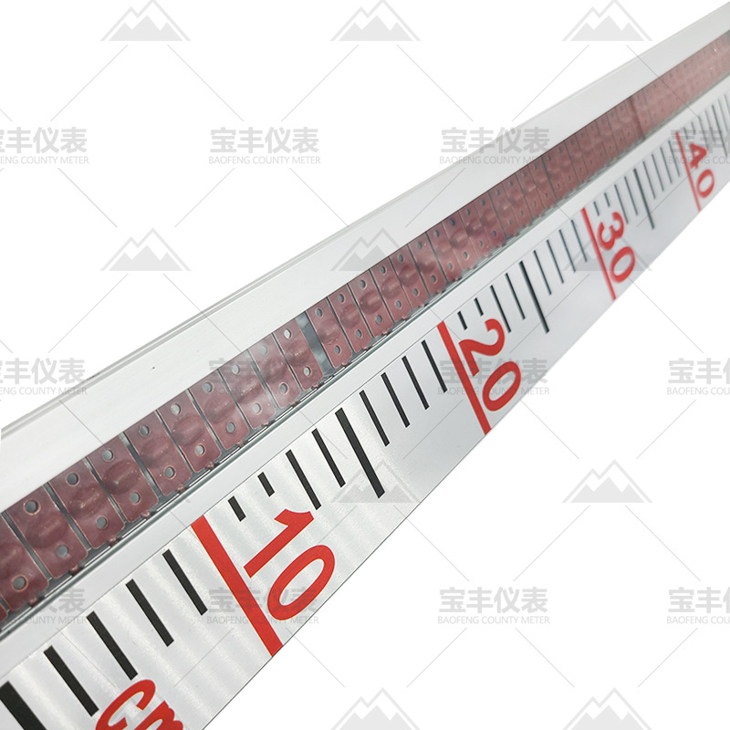 Professional Production of Magnetic Flip Plate Liquid Level Gauge Panel, Normal Temperature and High Temperature Liquid Level Gauge Panel, Aluminum Alloy Liquid Level Gauge Panel
