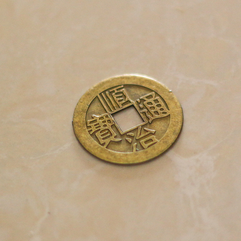 Zinc alloy antique five Emperor money bulk wholesale metal imitation Qing dynasty copper alloy large copper coins Retail Wholesale