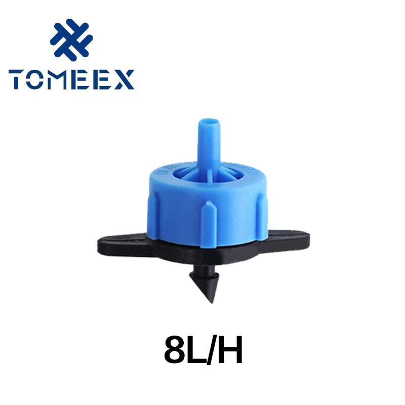 2 liters 4 liters 8 liters long mouth pressure compensation dripper agricultural irrigation stabilizer fruit tree dripper