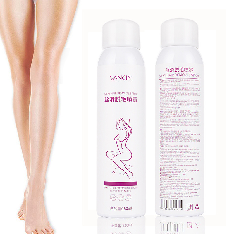 Factory Direct Sales Hair Removal Cream Spray Foam Mousse Gentle Cleansing Non-Permanent Whole Body Hair Removal Armpit Non-Private Parts