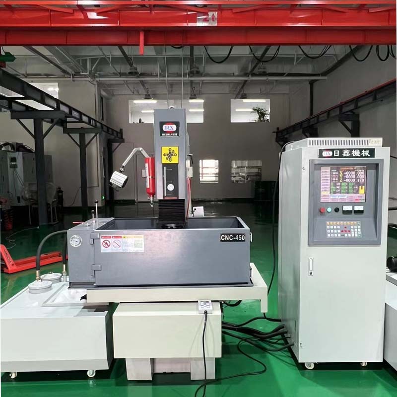 CNC-A45 mirror spark machine high precision three axis linkage CNC machine perforated graphite spark machine equipment