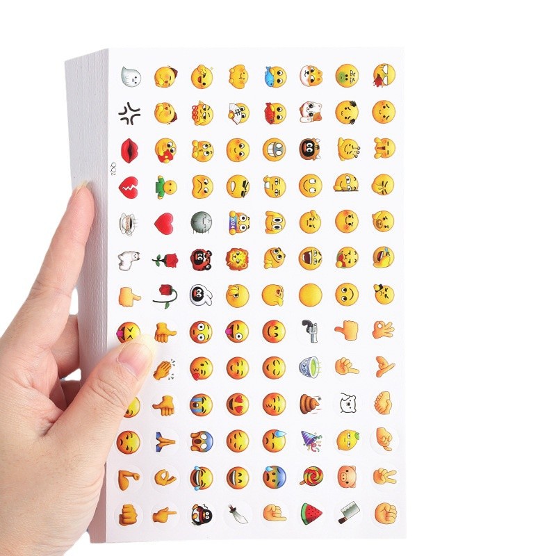 Qq Expression Sticker emoji Sticker Expression Package Map Sticker Hand Account Creative Cartoon Cute Funny Sticker New Version