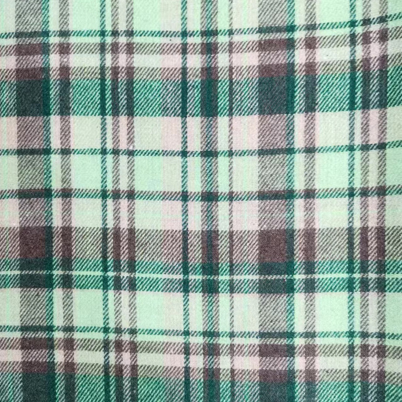 Twill Plaid Fabric Autumn and Winter Slub Woolen Coat Small Fragrant Style Shoes Hat Luggage Pants Skirt Suit Blanket Velvet