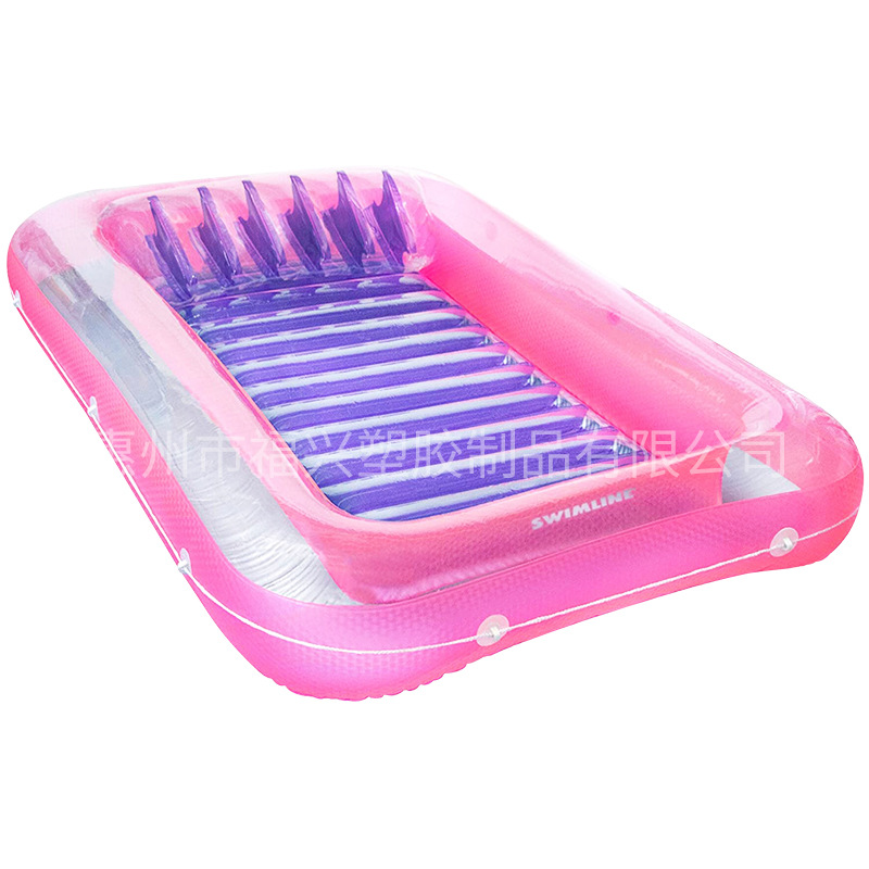 Inflatable Pool Lounge Floating Adult Pool Drifting Tub Sunlight Drifting Board Summer Water Party Lounger