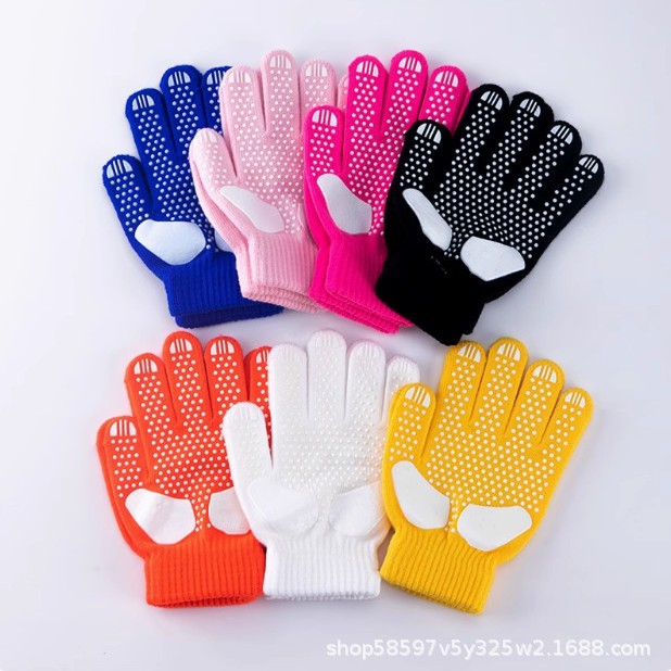 Special Gloves for Kidsren and Adults Skating, Anti-Slip Gloves, Ice Sports Figure Skating, Ice Rink Training Woolen Gloves