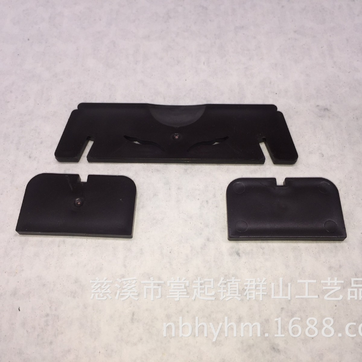 In-Stock Plastic Imitation Mahogany Fan Stand Base Folding Fan Paper Fan Stand Chinese Style Retro Fan Display Stand