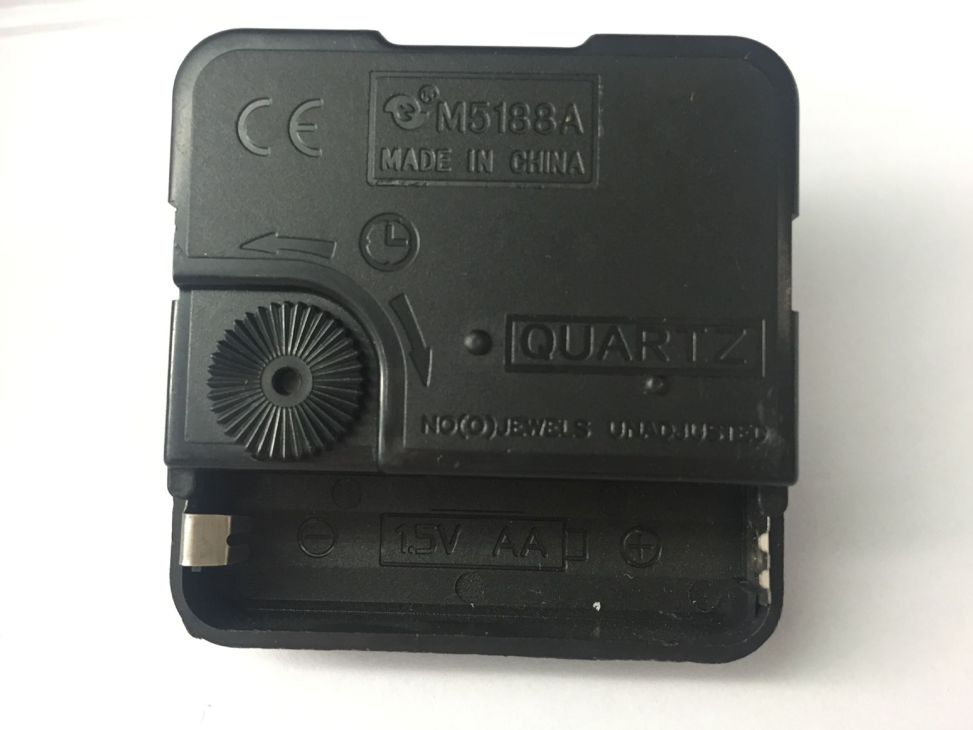 M5188 jump second movement with 1006 black time division red second hand