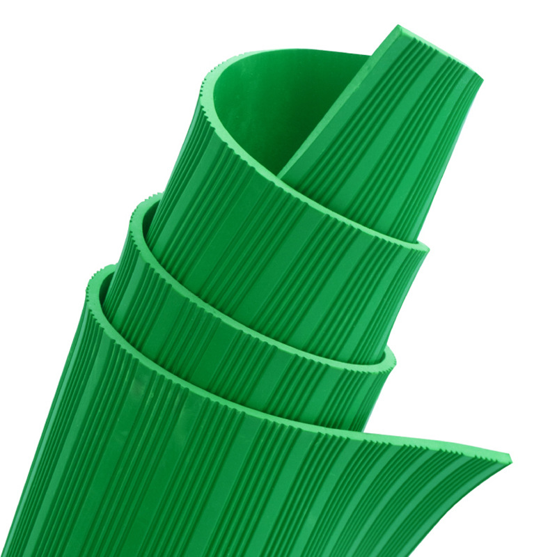 Factory Direct distribution room special insulation rubber plate pressure-resistant black stripe rubber plate Red green rubber plate