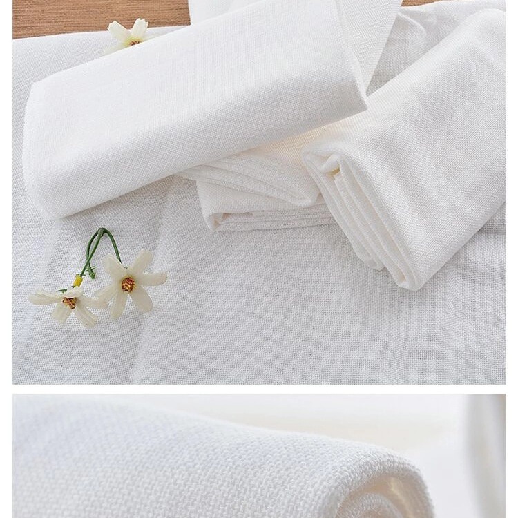 Baby Absorbent Gauze Diapers, All-Cotton Washable Newborn Diapers, Breathable Postpartum Sweat-Absorbing Pads