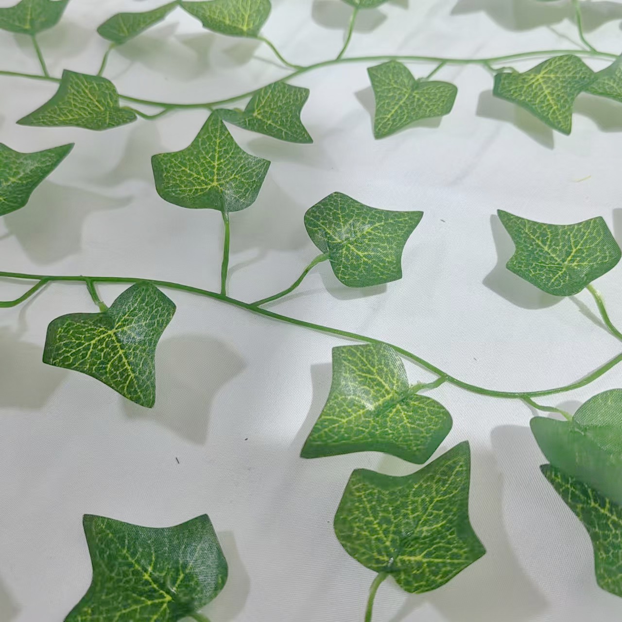 Simulation rattan 72 leaf sweet potato green rose leaf cross-border ivy false leaf grape creeper winding rattan man wholesale