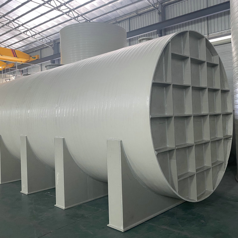 Guangdong Manufacturers Supply Pph Horizontal Winding Storage Tank Vertical Storage Tank Chemical Container Integrated Molding