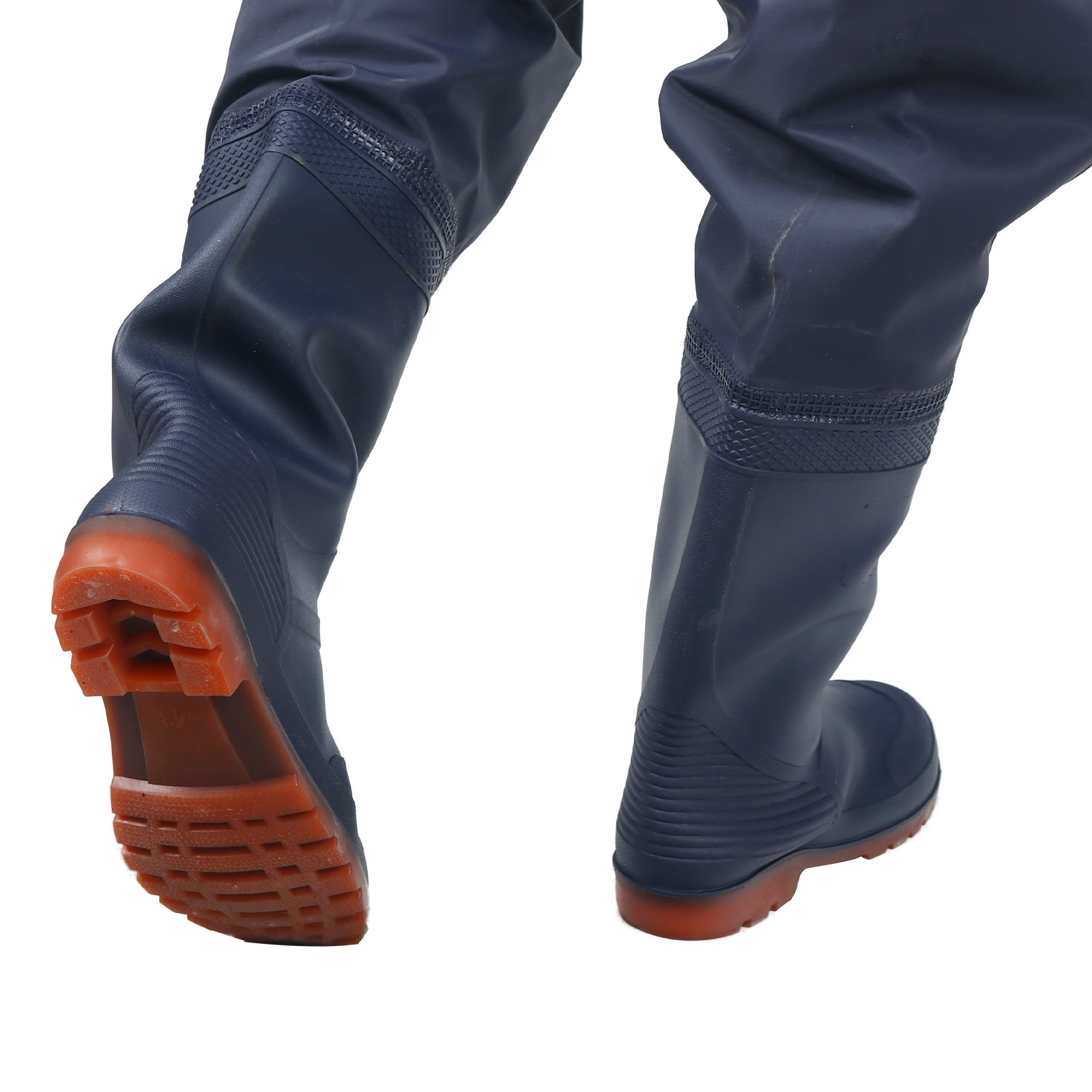 Thickened One-Piece Gold Sea Wading Pants, Half-Body Fishing Pants, Wading Pants, Waterproof Pants, Fishing Pants, Rice Planting Clothes