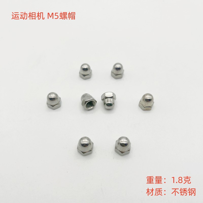 GOPRO аксессуары для спортивной камеры нержавеющая сталь крышка шестигранная гайка пылезащитная крышка DIN1587 стандартные детали