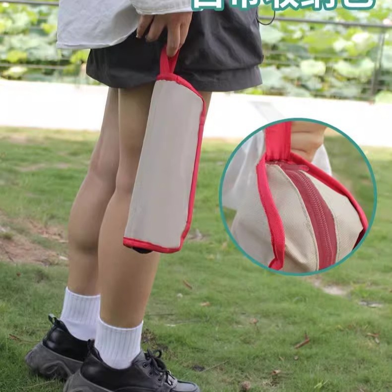 Mazar Stool Camping Folding Chair Portable Camping Chair Travel Pencil Case Fishing Subway High Speed Rail Queuing Folding Stool