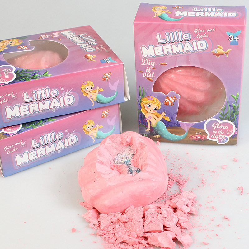 Archaeological excavation of mermaid shell fossils supports custom development