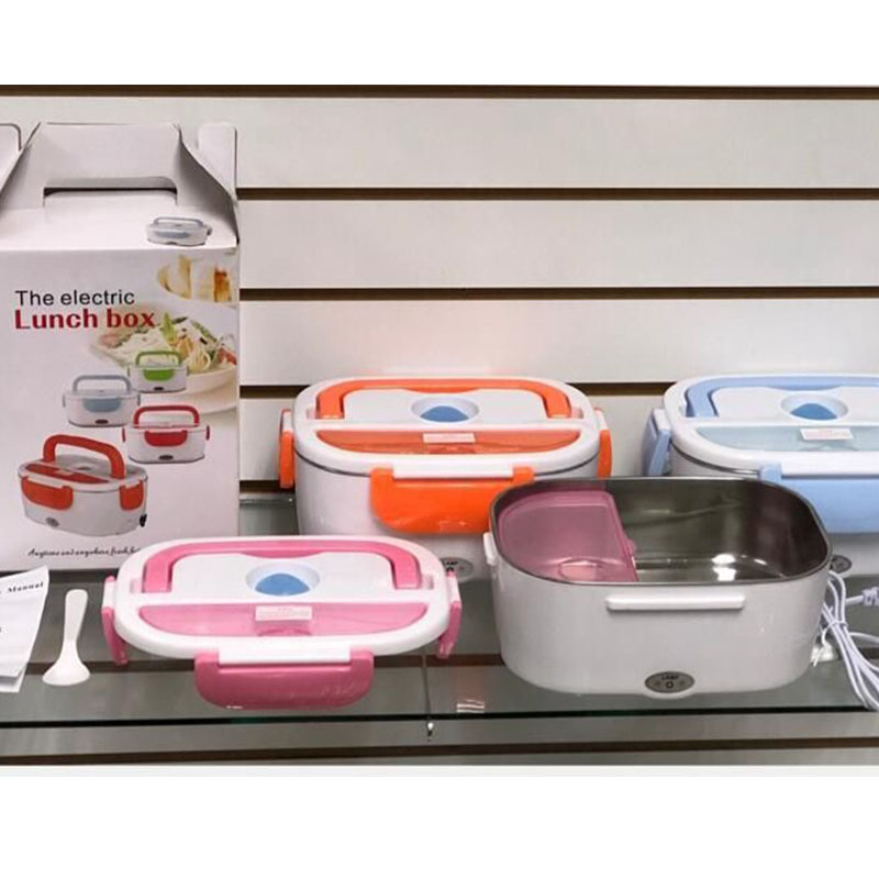 Специальный электрический ланч-бокс из нержавеющей стали для экспорта, 110/220В, предназначенный для трансграничной торговли, с подключаемым подогревом