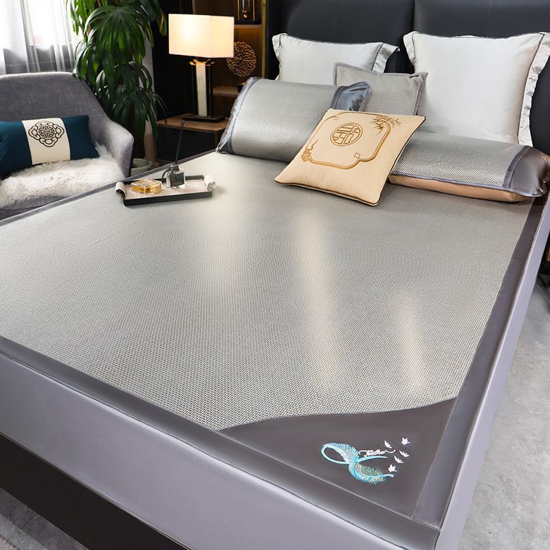 Ice Vine Mat 1.5m for Home Use, Double 1.92m Summer Ice Silk Mat, Straw Mat, Dormitory Air-Conditioned Mat, More Than 0 Available