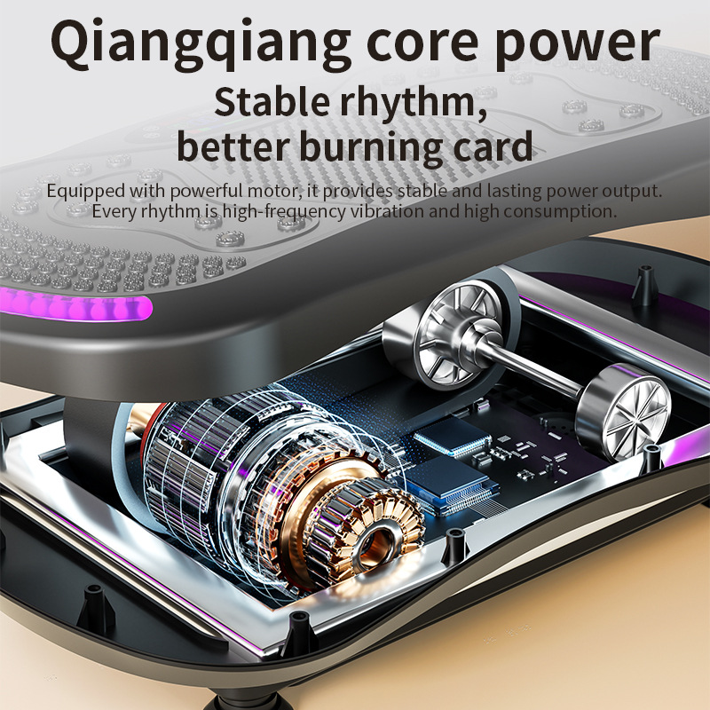 Fat Shaking Machine Shaking Machine Lazy Thin Waist Thin Belly Artifact Waist Fat Reducing Fat Household Whole Body Rhythm