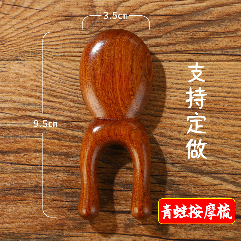 Sandalwood Massage Comb Head Meridian Comb Portable Small Wooden Sandalwood Comb Souvenir Rib Comb Wooden Comb