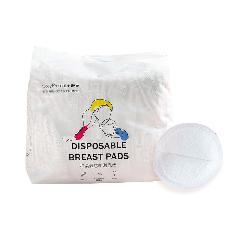 Anti-overflow Milk Pad Disposable Overflow Milk Pad 100 Pieces Maternal Anti-overflow Milk Pad Ultra-thin Breathable Lactation Milk Patch