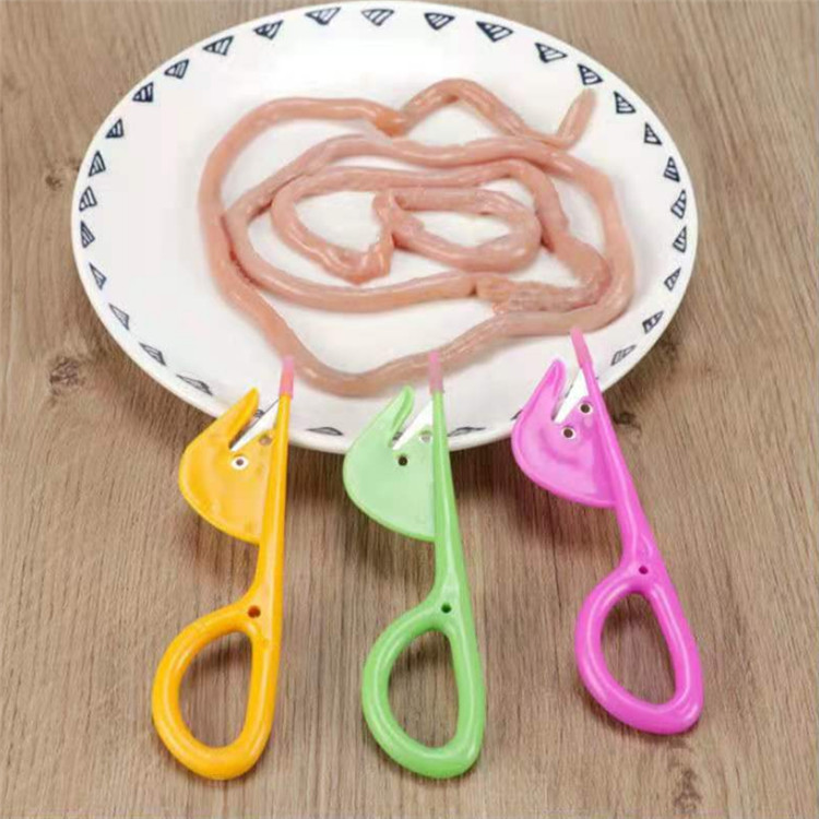 Sausage device duck sausage knife chicken sausage knife sausage opener killing eel mud fish broken sausage artifact cutting chicken duck goose sausage scraping