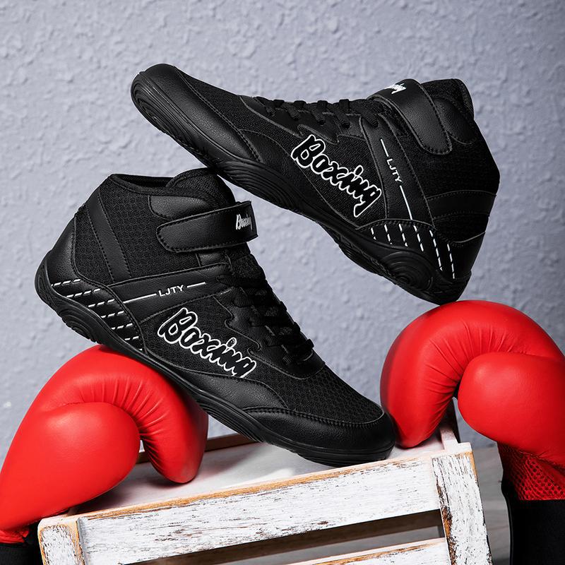 2025 новые высокие ботинки для борьбы для мужчин и женщин, для фитнеса и боевых искусств