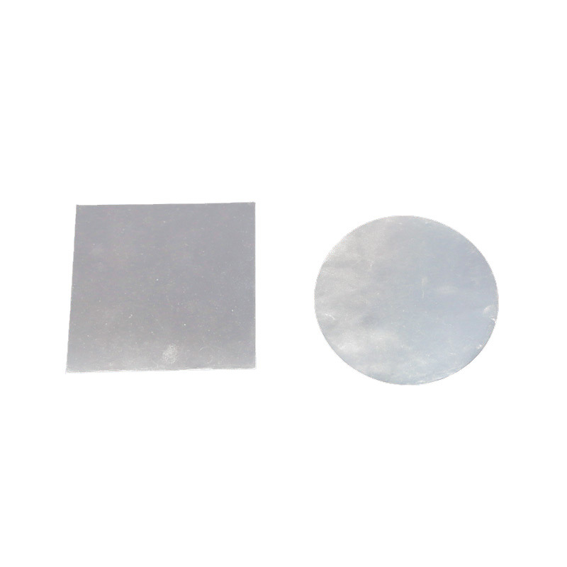 Thermal Indium Sheet Indium Foil 100*100*0.1mm Purity 99.995 Vacuum Packaging High Purity Indium Sheet Heat Sink