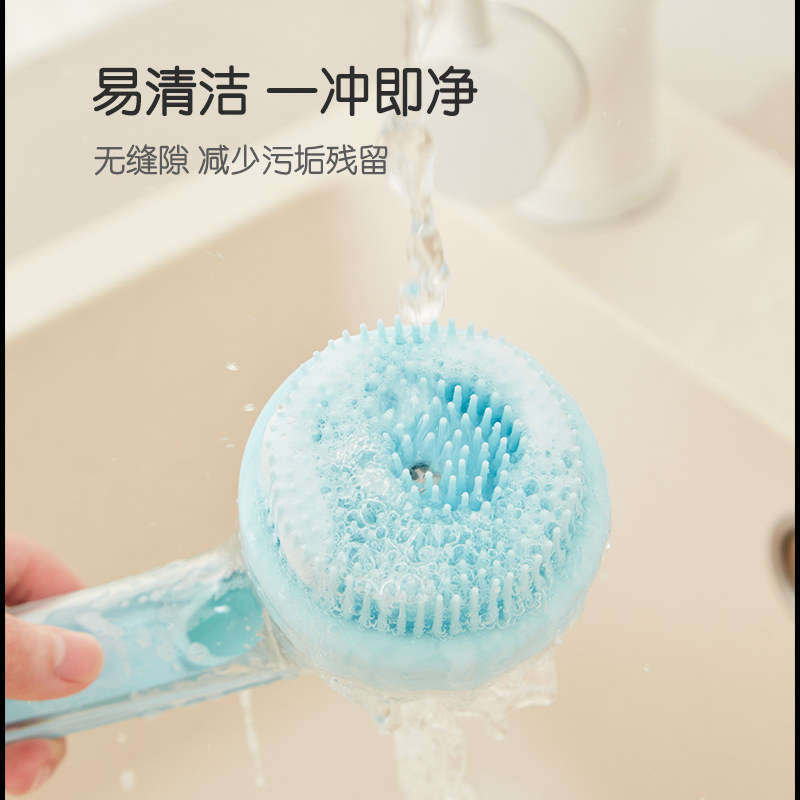 Pet Bath Brush Silicone Bath Brush Dog Massage Brush Pet Comb Pet Cleaning Brush Bath Artifact