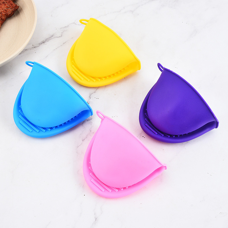 Противоожоговые термоизоляционные щипцы, толстые, не горячие, для микроволновой печи, противоожоговые перчатки для кухни