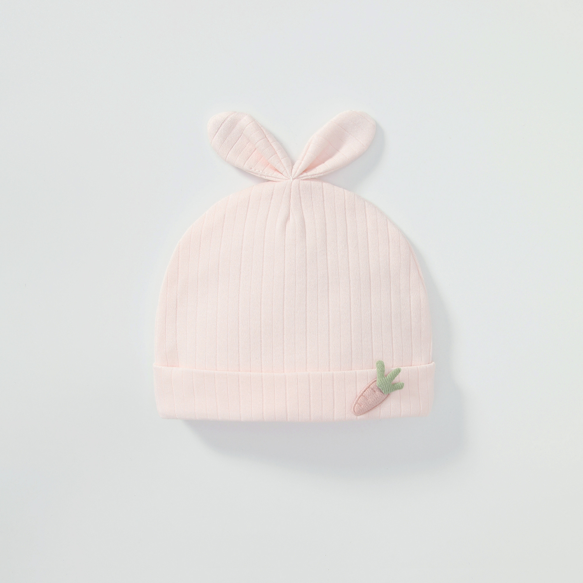 2022 baby hat autumn and winter New Double Layer 0-3 months velvet cotton windproof warm hat newborn baby fetal hat