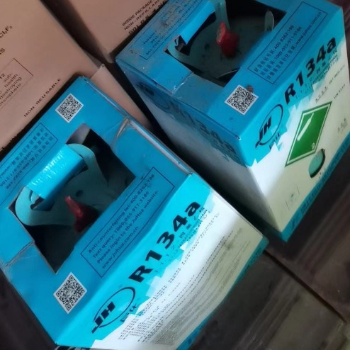 R134A Tetrafluoroethane 99.99% Content 811-97-2 Commercial Grade Environmentally Friendly Air Conditioning Energy-Saving Refrigerant