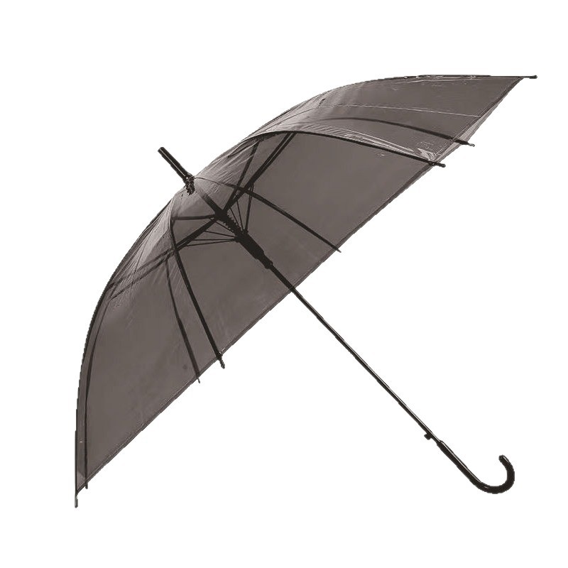 Transparent Umbrella Long Handle Umbrella Internet Popular Children's Transparent Umbrella Disposable Wholesale Straight Handle Small Fresh Advertising Umbrella Print Logo