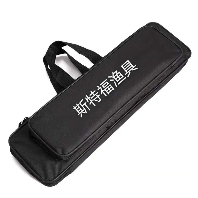 Wholesale fishing gear bag fishing bag fishing rod bag 50cm-to 70cm single layer steel wire light Rod bag table fishing bag