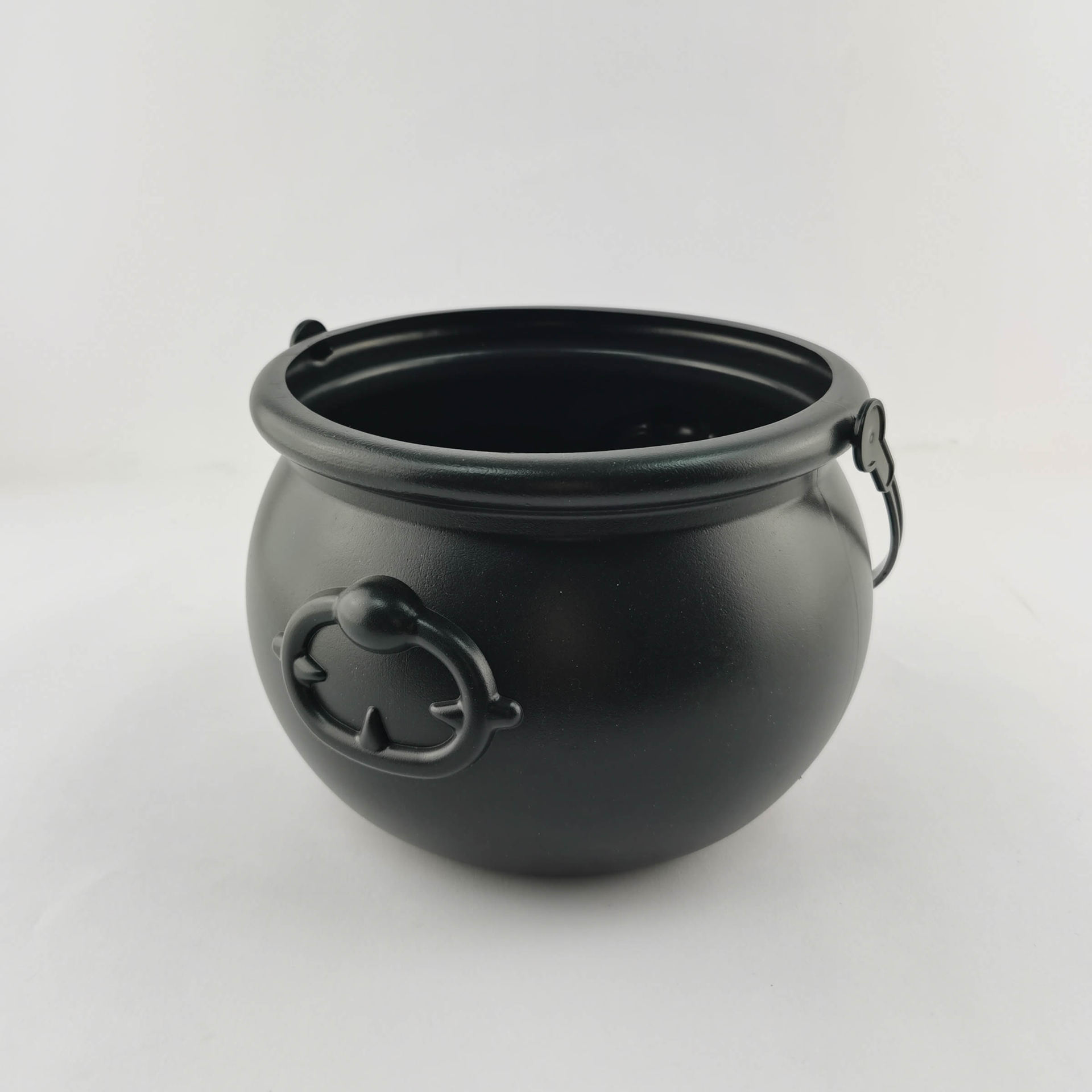 Halloween Witch Bucket 19.5cm Black Witch Candy Bucket with Various Packaging St. Patrick's Cross-Border Ready Stock
