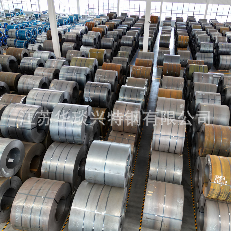 Q235B Hot-Rolled Coil Plate in Stock Low Alloy Steel Coil Q355B Hot-Rolled Steel Coil Ruler Opening and Dividing Strip Processing