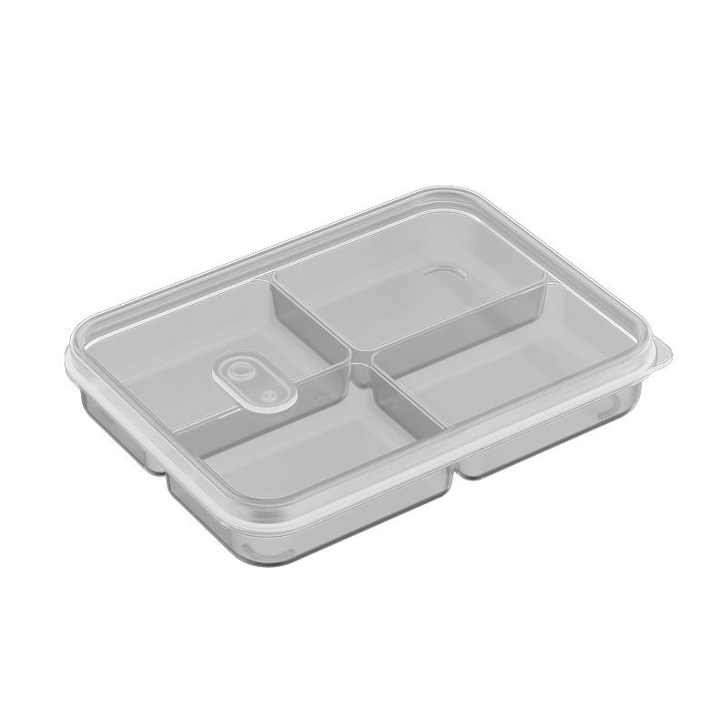 Plastic Fresh-keeping Food Storage Box Meat Food Frozen Box Ginger, Onion and Garlic Box Sub-packing Storage Vegetable Box