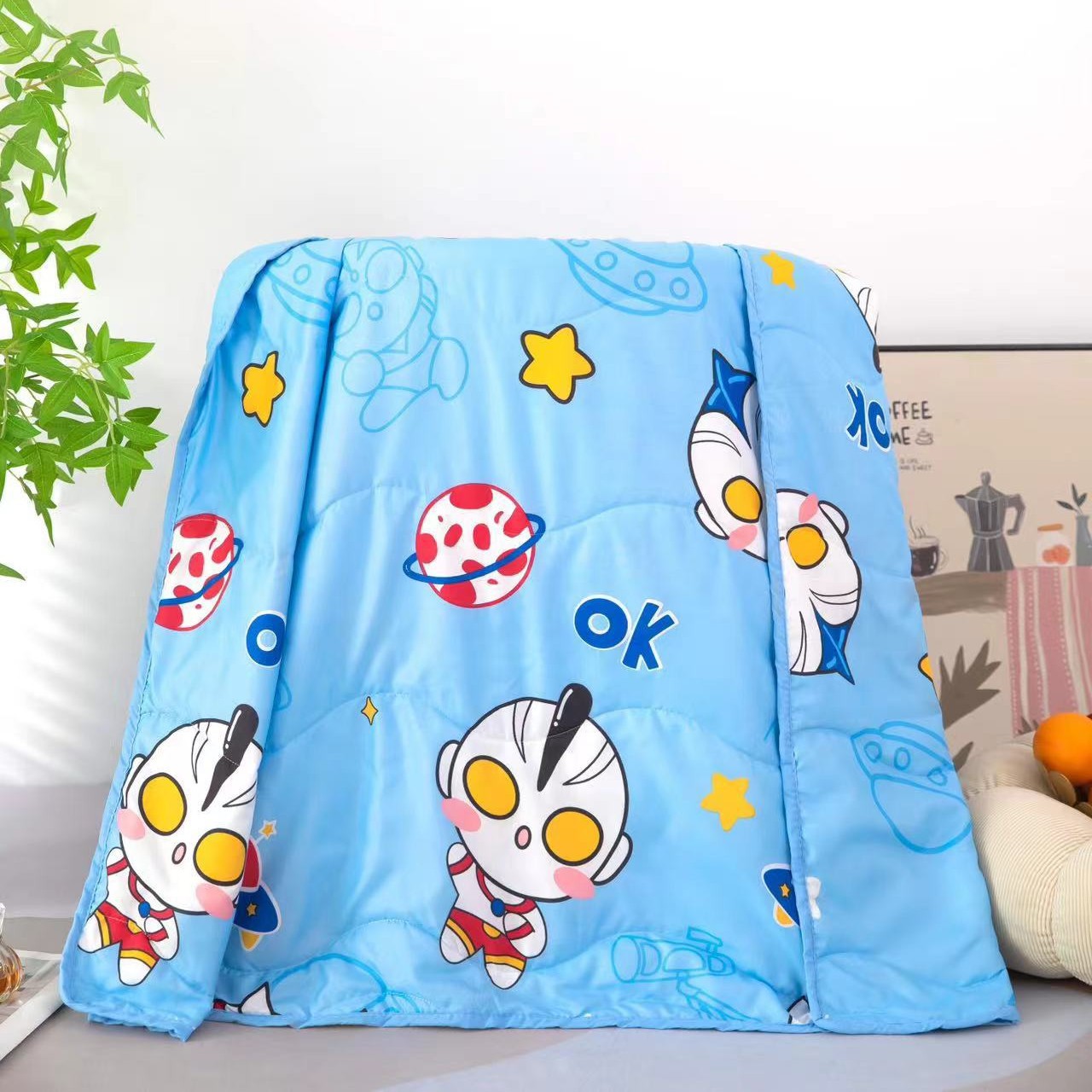 Children's Summer Cool Quilt Students Summer Quilt Air-conditioning Quilt Single Foreign Trade Small Quilt Children's Four Seasons Quilt Machine Washable Wholesale