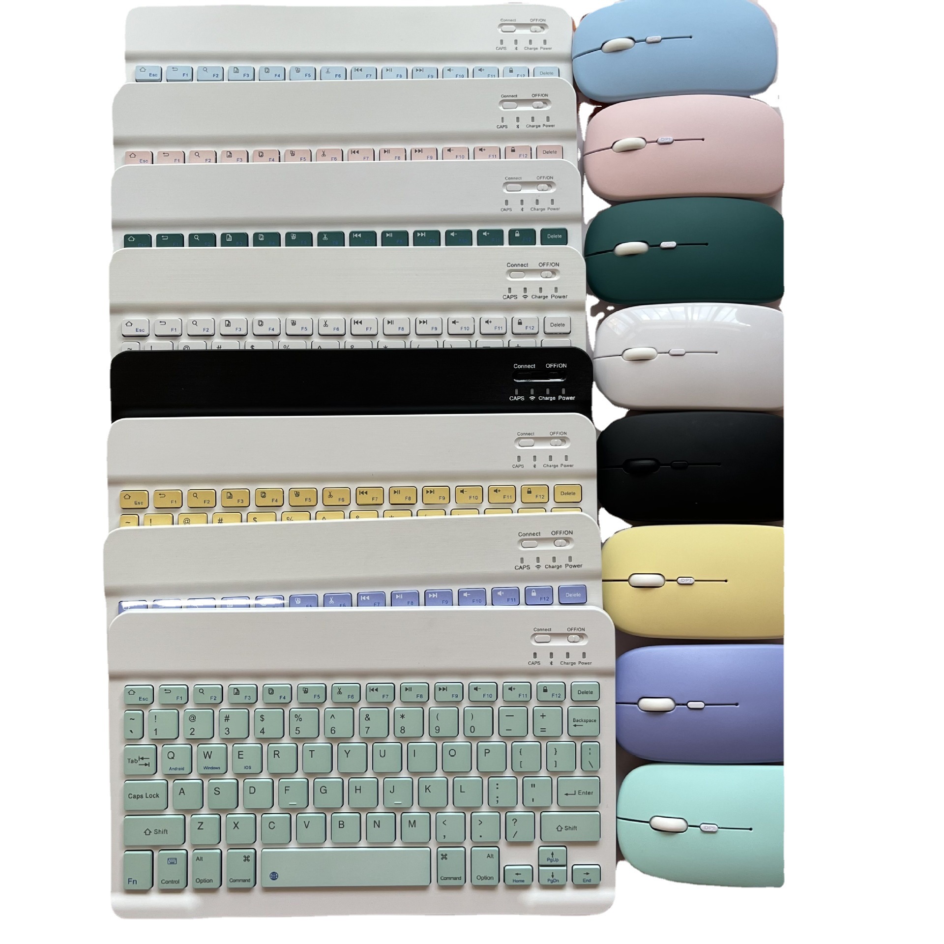 Portable Wireless Bluetooth Keyboard for iPad Tablet Xiaomi Mobile Phone External Keyboard Bluetooth Mouse Keyboard Gift