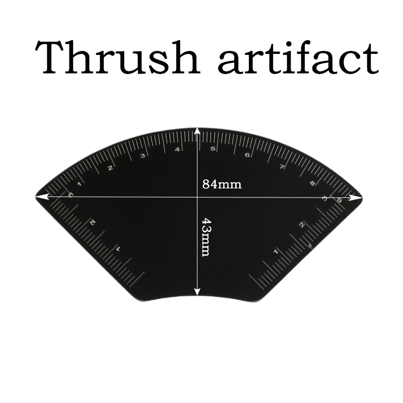 Beginner's One-Minute Eyebrow Drawing Tool, Quick Eyebrow Design Tool, Eyebrow Drawing Caliper, Quick Eyebrow Design Auxiliary Ruler