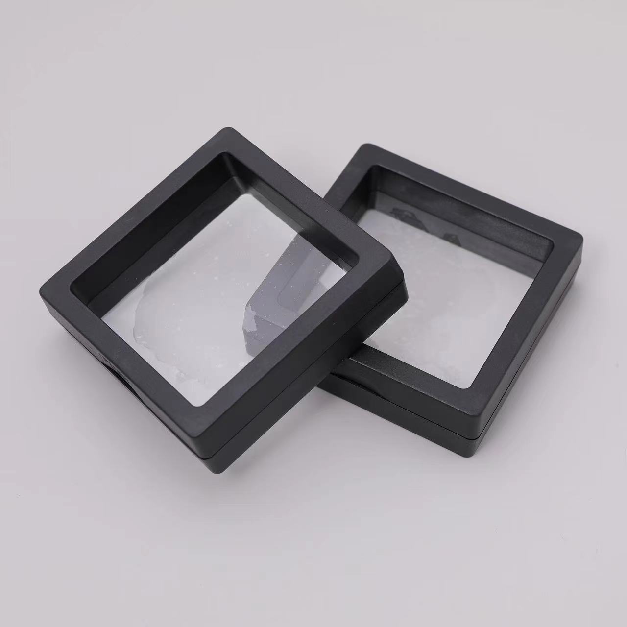 Jewelry Suspension Box Paper Cover Scratch-resistant Case Packaging Dustproof Cardboard Design Wholesale Transparent Elastic Bracelet Storage