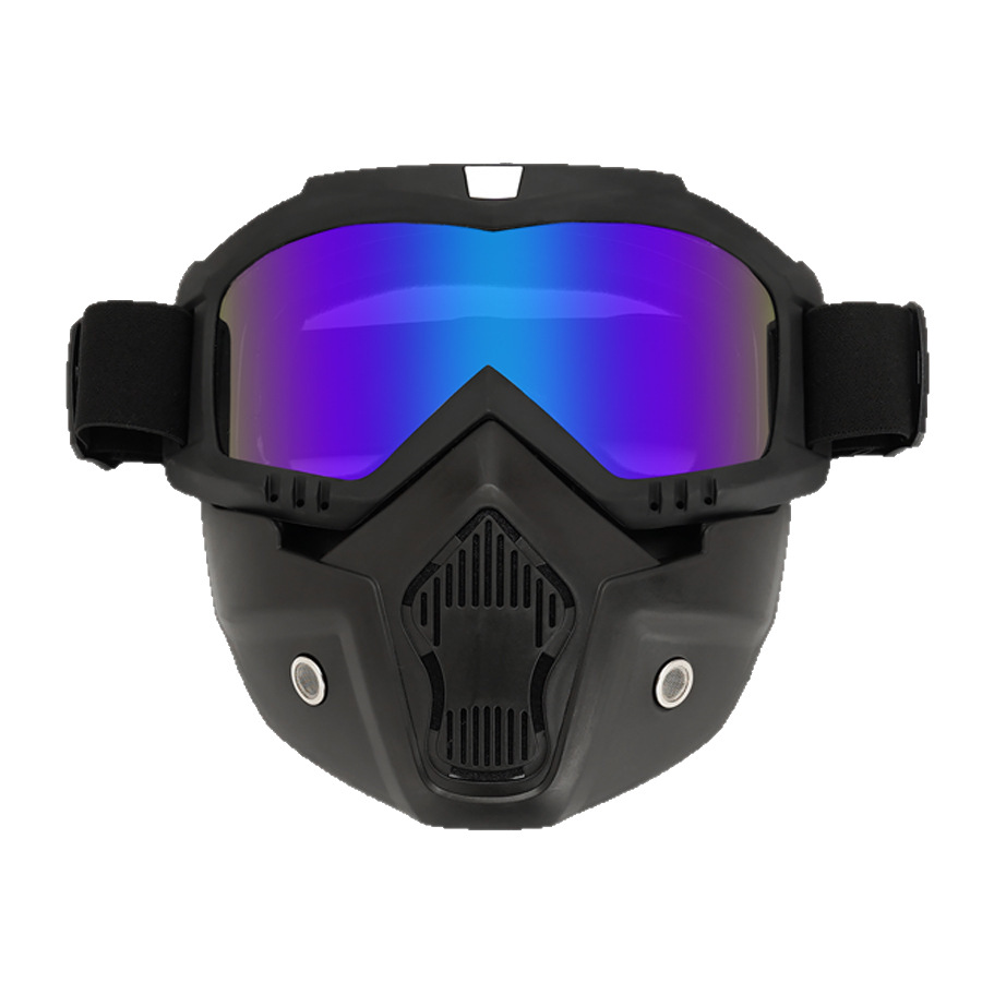 Motorcycle Windproof Riding Glasses Skiing Retro Harley Mask Outdoor Goggles Off-road Sports Motorcycle Equipment