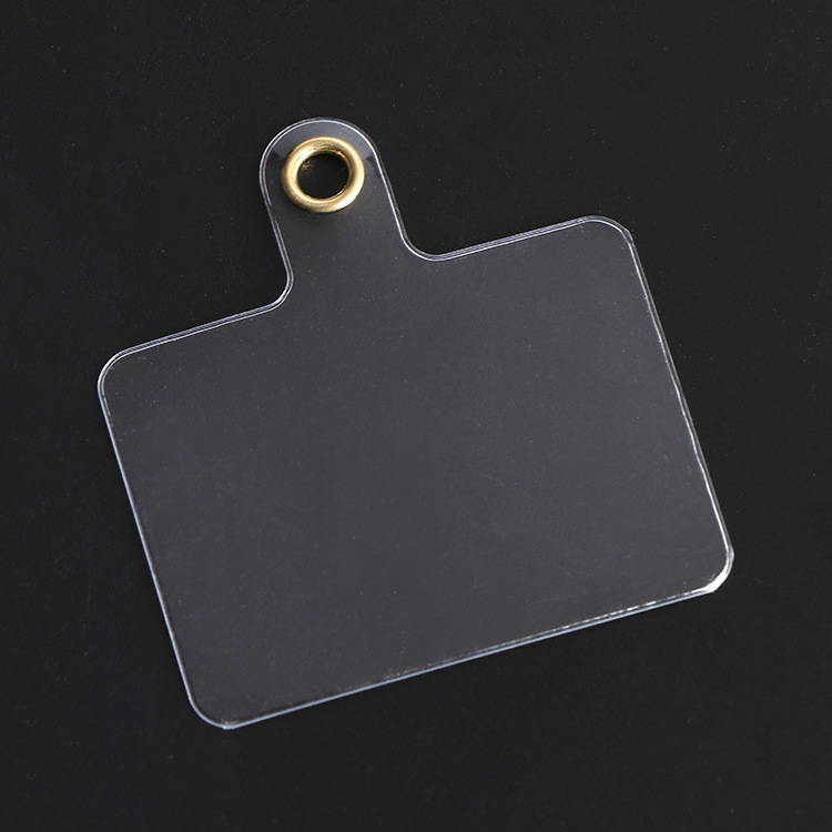 Universal Phone Pad Clip Holder Phone Case Clip Card Lanyard Card Sticker Wholesale Anti-Lost Transparent Digital Production