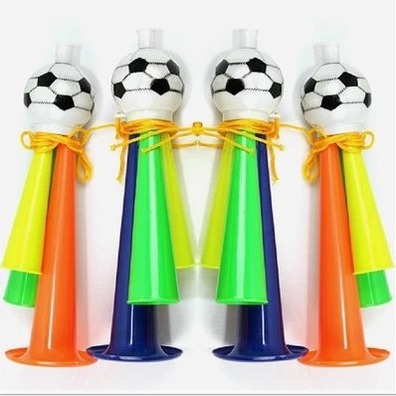 Football Horn fans cute little three-tone horn toy games cheer props cheer horn wholesale
